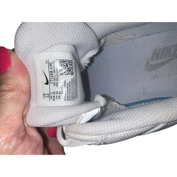 Nike Men's Air Max 95 White/White/Grey Fog Size 12 Active /athleisure - Picture 10 of 10